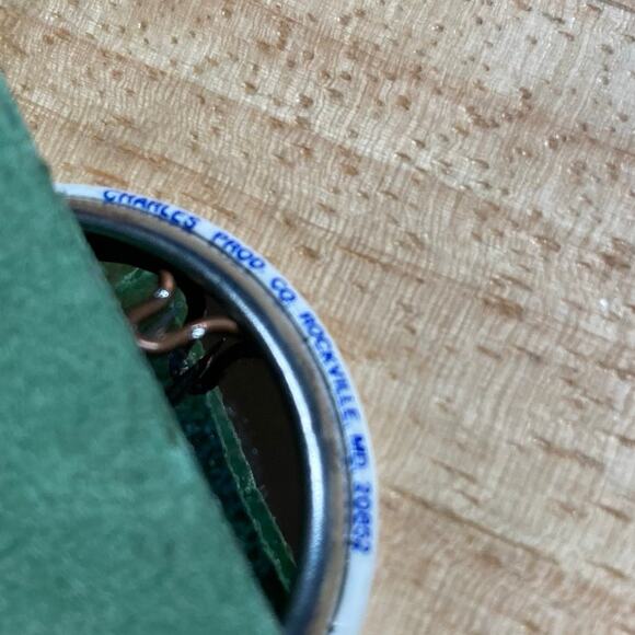 Nickel Plate Road Railroad Pinback Pin. Blue/White and 1 1/2 inch. Pre-Owned - Picture 3 of 4